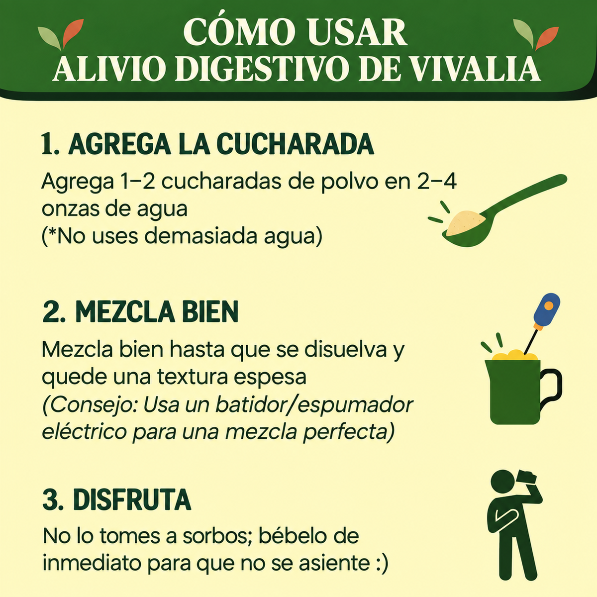 Vivalia|Alivio Digestivo – Fórmula Natural para Acompañar tu Digestión